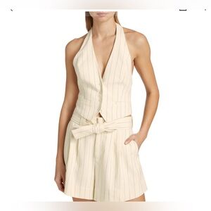 A.L.C. Woodson Vest. Shorts also available in size 10.